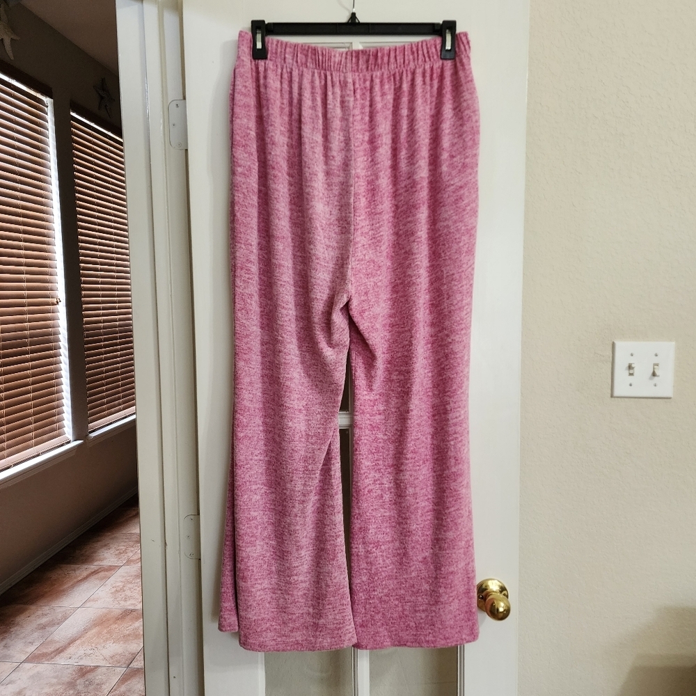 Dear Scarlett Lounge Set Plus 2X Pink Cowl Neck Buttery Soft Travel Loungewear - Picture 10 of 16